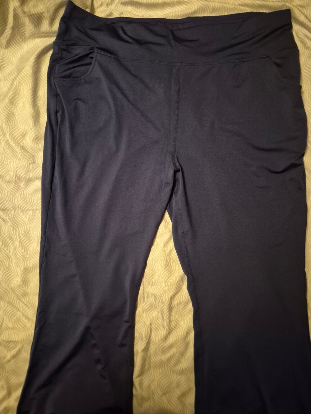 Navy Bootcut Leggins 4X